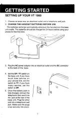 Предварительный просмотр 10 страницы VTech VT 1980 Instruction Manual