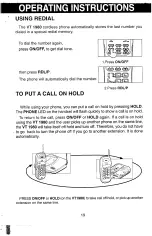 Предварительный просмотр 22 страницы VTech VT 1980 Instruction Manual