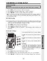 Preview for 23 page of VTech VT 2961 Manual