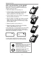 Preview for 11 page of VTech VT 9125 User Manual