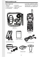 Preview for 4 page of VTech VT 9162 Instructions Manual