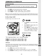 Preview for 23 page of VTech VT 9162 Instructions Manual