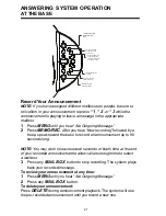 Preview for 21 page of VTech vt2463 User Manual