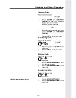 Preview for 29 page of VTech vt5831 Manual