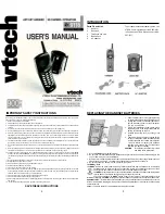 Предварительный просмотр 1 страницы VTech vt9118 User Manual