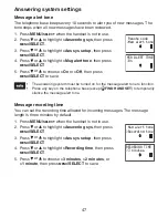 Предварительный просмотр 51 страницы VTech VTECH LS6425 User Manual