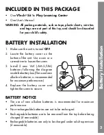 Preview for 4 page of VTech Winnie The Pooh Sit  n Play Learning Center User Manual