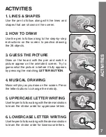 Preview for 8 page of VTech Write & Learn Creative Center User Manual