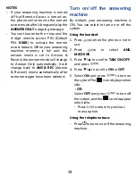 Preview for 38 page of VTech XS1050 Manual