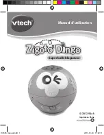 VTech Zigoto Dingo Super Balle blagueuse (French) Manuel D'Utilisation предпросмотр