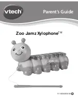 VTech Zoo Jamz Xylophone Parents' Manual предпросмотр