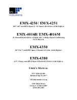 VTI Instruments EMX-4016B User Manual предпросмотр