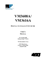 VTI Instruments VM3608A User Manual предпросмотр