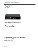 VTL VOZ 3DB-100 Operating Instructions Manual preview