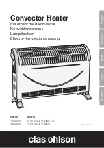 VTS  Euroheat CH-2000M TURBO Instruction Manual preview