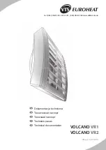 VTS  Euroheat VOLCANO Series Technical Documentation Manual preview