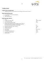 Preview for 4 page of VTS Medical Systems 3x400V 1x1VFD 11kW Manual