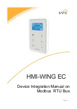 Предварительный просмотр 1 страницы VTS Medical Systems HMI-WING EC Integration Manual