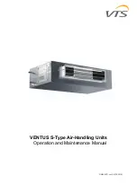 VTS Medical Systems Ventus S Series Operation And Maintenance Manual preview