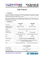 Preview for 1 page of Vu Phong Combo 100 User Manual