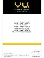 Предварительный просмотр 2 страницы VU LED40K16 Quick Setup Manual