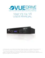 Preview for 1 page of VUE Audiotechnik VUEDrive V242 User Manual