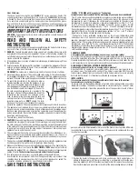 Preview for 2 page of VueTech Fluval "E" Series Instructions For Use Manual