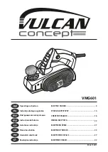 Vulcan Concept VMG601 Operating Instructions Manual preview