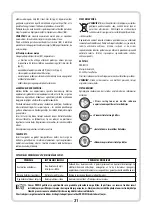 Preview for 31 page of Vulcan Concept VMG601 Operating Instructions Manual