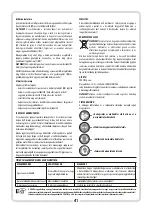 Preview for 41 page of Vulcan Concept VMG601 Operating Instructions Manual