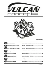 Vulcan Concept VZP1300 Instruction Manual preview