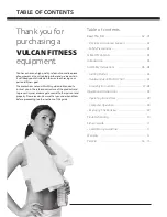 Preview for 4 page of Vulcan Fitness 53040 Instruction Manual