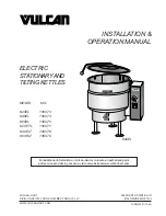 Vulcan-Hart 136073 Installation & Operation Manual preview