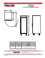 Предварительный просмотр 2 страницы Vulcan-Hart 18 Pan Ambient VHA18 Specifications