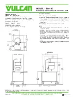 Предварительный просмотр 2 страницы Vulcan-Hart 1T2018D Specifications