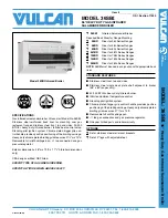 Vulcan-Hart 36SBI Specifications предпросмотр