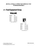 Preview for 1 page of Vulcan-Hart CMJ24 ML-135124 Installation And Operation Manual