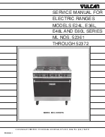 Vulcan-Hart E24FL Service Manual preview