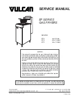 Предварительный просмотр 1 страницы Vulcan-Hart ECONOFRY EF3 ML-52099 Service Manual