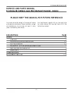 Preview for 3 page of Vulcan-Hart Econoline 160L77R Service And Parts Manual