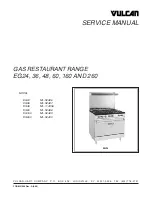 Preview for 1 page of Vulcan-Hart EG160 Service Manual