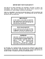 Preview for 2 page of Vulcan-Hart EG160 Service Manual