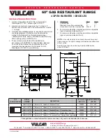 Preview for 2 page of Vulcan-Hart G60CB-4FT36 Specifications