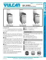 Предварительный просмотр 1 страницы Vulcan-Hart GHX45 Specifications