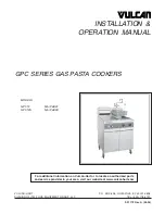 Предварительный просмотр 1 страницы Vulcan-Hart GPC12 Installation & Operation Manual