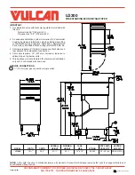 Preview for 2 page of Vulcan-Hart LG300 Specifications