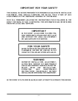 Предварительный просмотр 2 страницы Vulcan-Hart MG24C Installation & Operation Manual