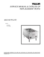 Preview for 1 page of Vulcan-Hart MGH14A Service Manual & Catalog Of Replacement Parts