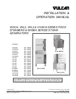 Vulcan-Hart MHB24E Installation & Operation Manual preview