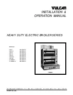 Предварительный просмотр 1 страницы Vulcan-Hart ML-052249 Installation And Operation Manual